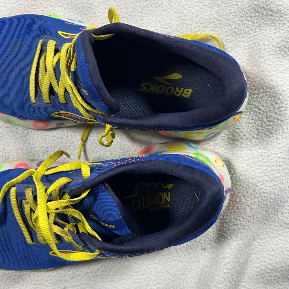 Brooks Glycerin 20 Running Shoes Womens Blue Cereal DNA LOFT Bowl of Blue - Picture 7 of 9